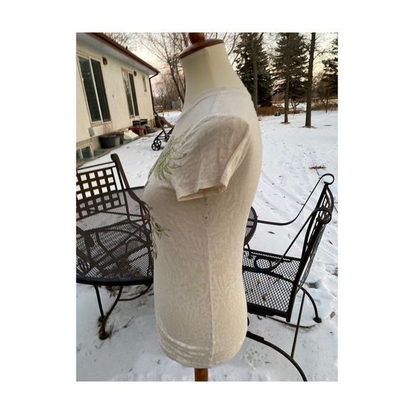 Y2K Hurley Burnout Tee Shirt Thrashed Skull Sz S - Picture 5 of 8